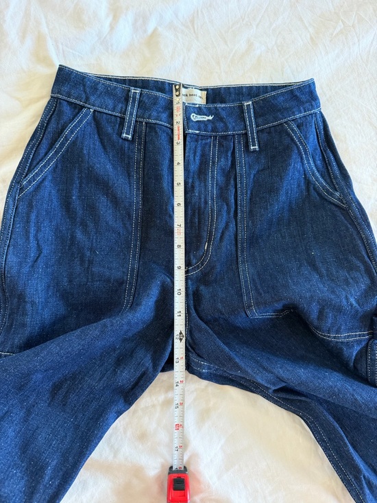 Back Beat Co. Relaxed Indigo  Utility Work Jeans size 6 - Picture 15 of 15
